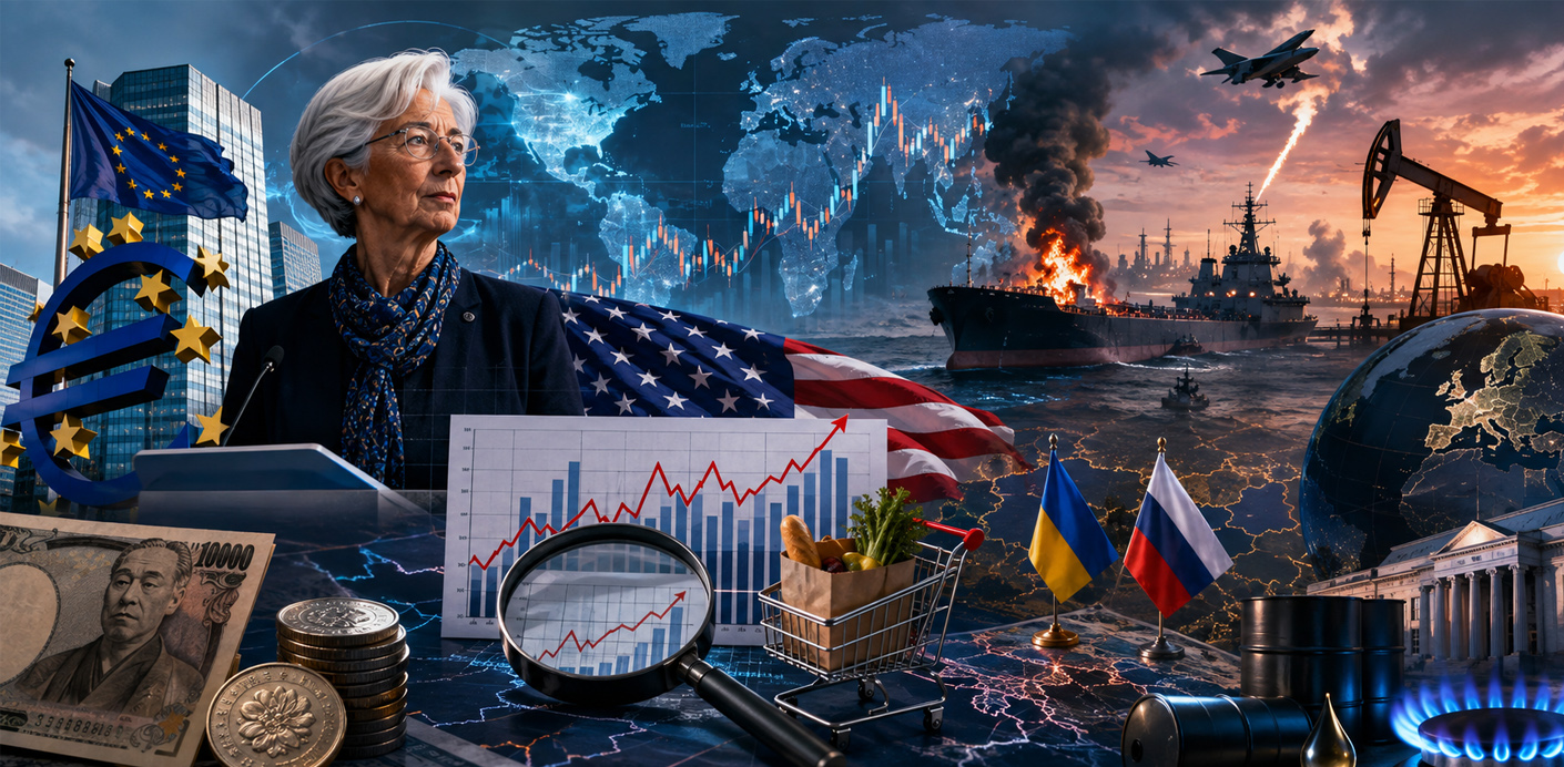 A semana que começa BCE, Inflação e Geopolítica